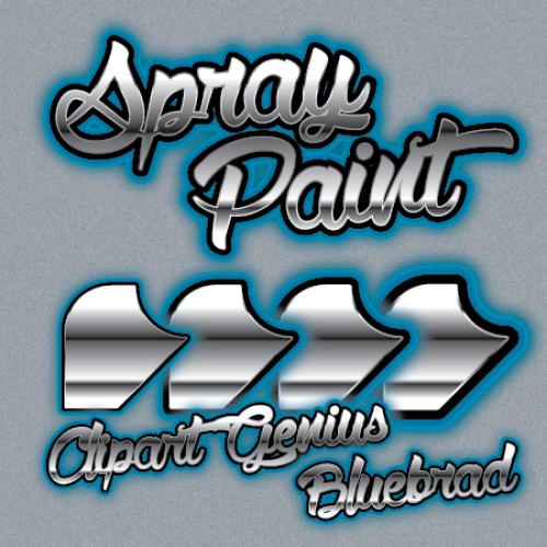 Spray Paint Graphic Style